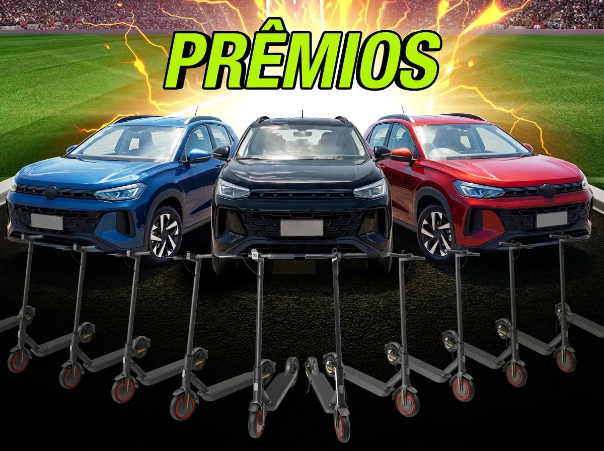 Automóveis* 0KM e patinetes elétricos GB·MEN